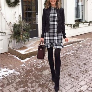 ANOTHER STORY | Dresses | Sheath Plaid Dress Black White | Poshmark